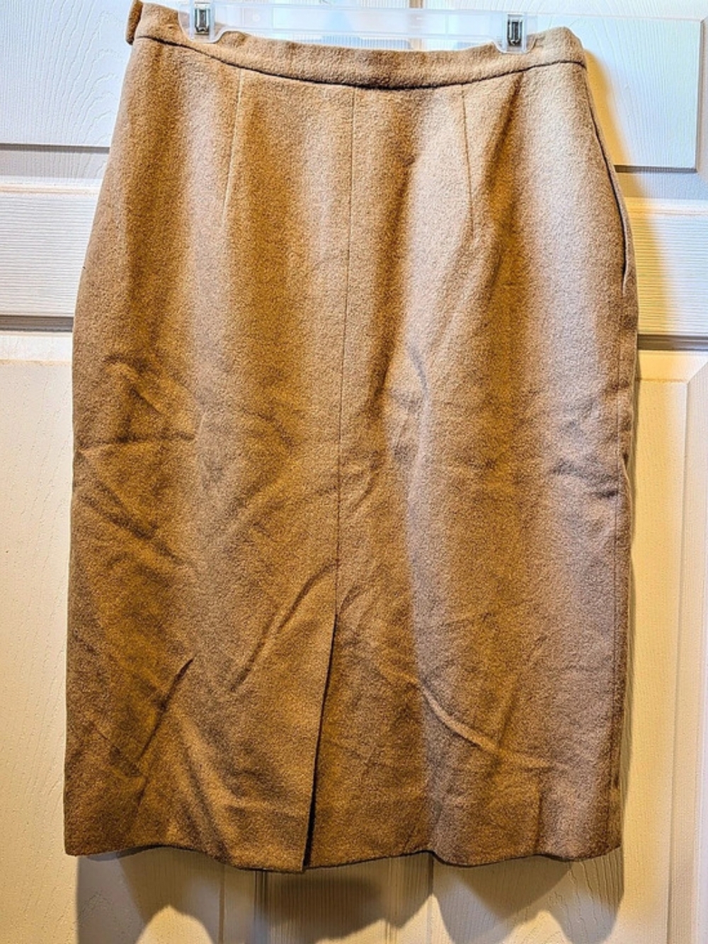 Brooks Brothers Camel Hair Midi Skirt Size 10